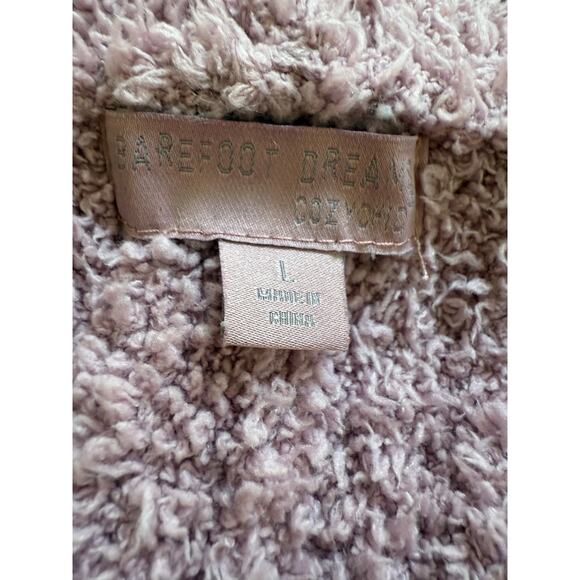 Barefoot Dreams Cozy Chic Cardigan Sweater, Pink, Large - Picture 3 of 5